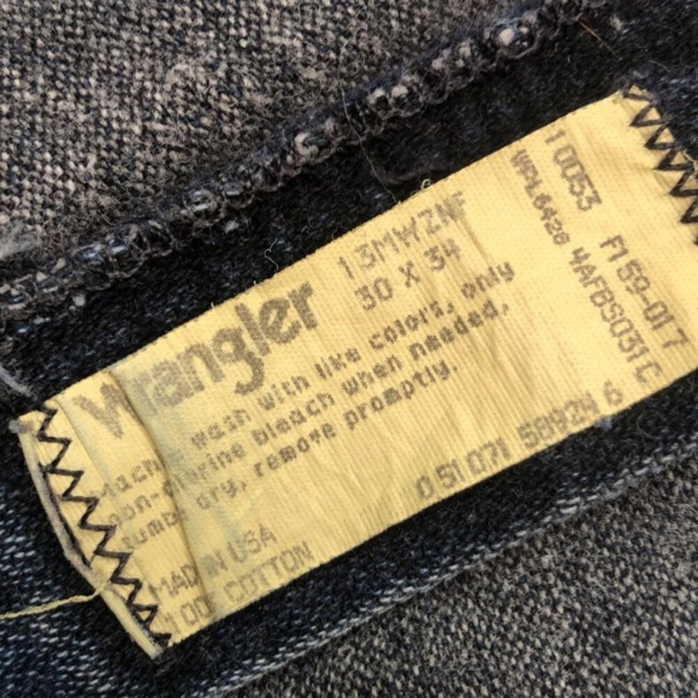 MADE IN USA 🇺🇸 MENS WRANGLER CUTOFF JEANS 30x6 🇺🇸 - Picture 3 of 10